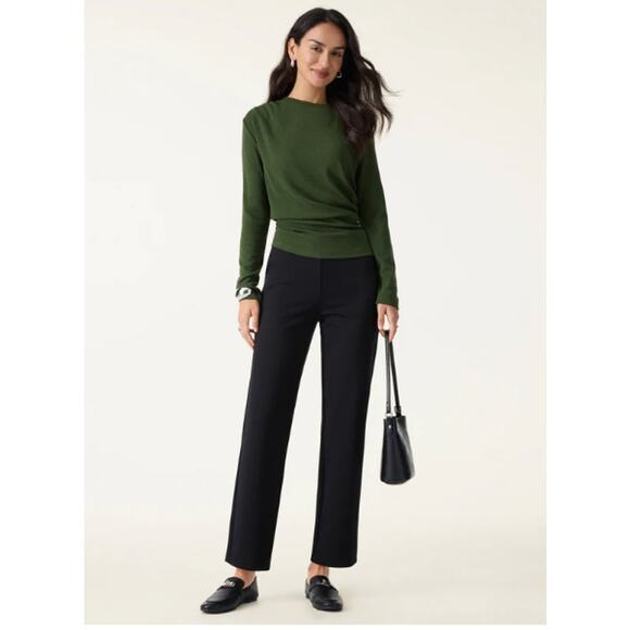 OGL Tummy-Control Slim Ponte The Everyday Pant SIZE XL NWT - Picture 7 of 10